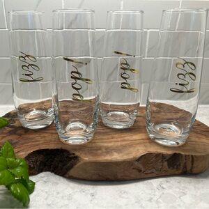 pop! fizz! Stemless 🥂 flutes